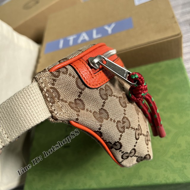 Gucci專櫃2022新款男女同款腰包 古馳The North Face x Gucci聯名系列腰包650299 gqy4278